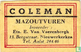 Coleman - E. Van Vaerenbergh