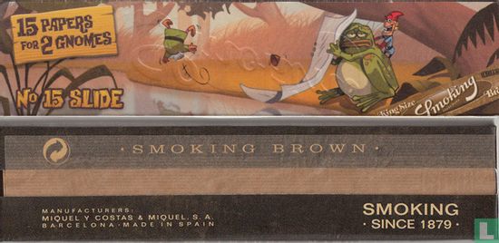 Smoking Brown N° 15 Slide - Afbeelding 1