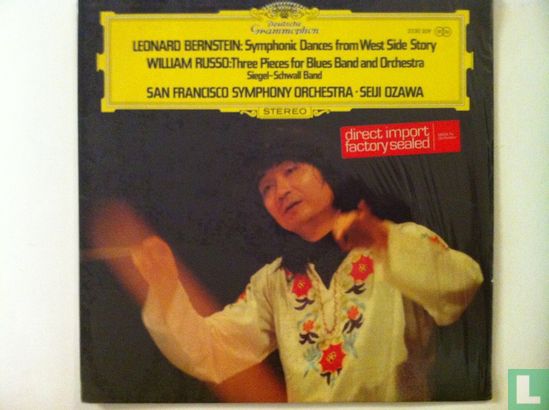 Symphonic dances from West Side Story / Pieces for blues and Orchestra / Seiji Ozawa - Afbeelding 1