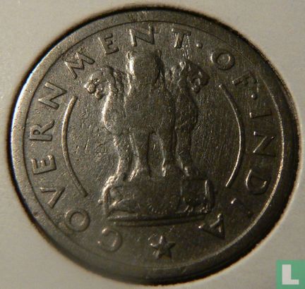 India ½ rupee 1950 (Calcutta) - Image 2