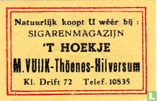 Sigarenmagazijn 't Hoekje M. Vuijk-Thöenes-Hilversum