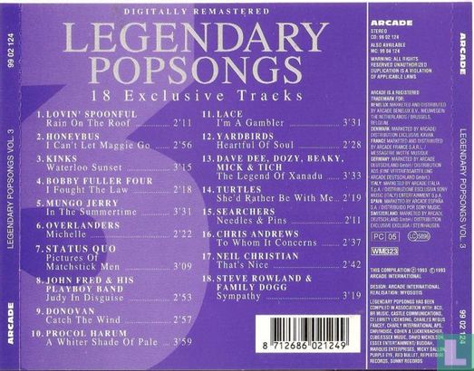 Legendary Popsongs Vol.3 - Image 2