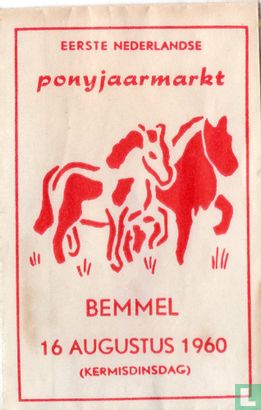Eerste Nederlandse Ponyjaarmarkt - Image 1