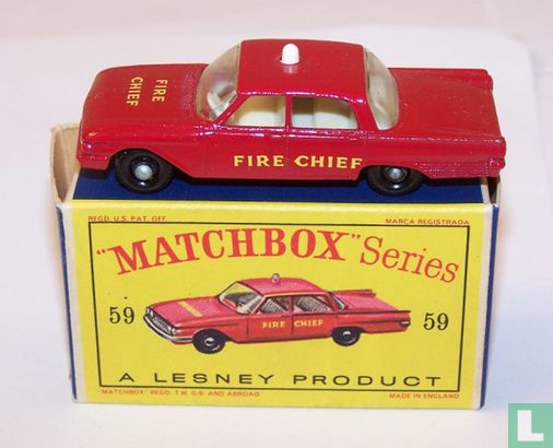 Ford Fairlane Fire Chief's Car - Image 1