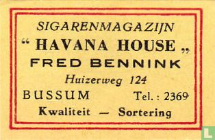 Sigarenmagazijn Havana House - Fred Bennink