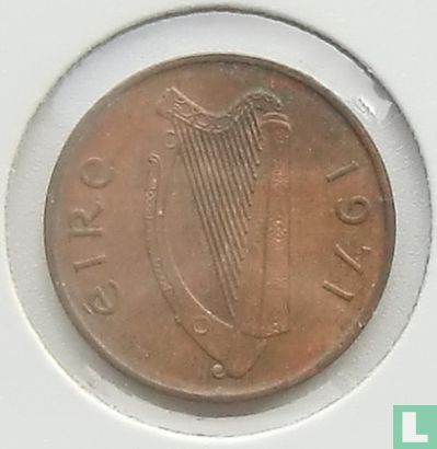 Irlande 1 penny 1971 - Image 1