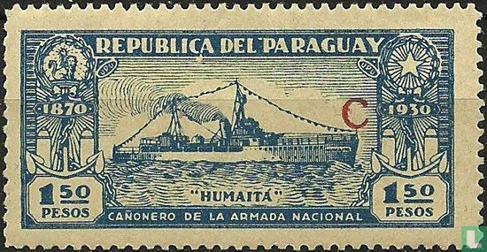 Kanonenboot "Humaita", mit Aufdruck "C"
