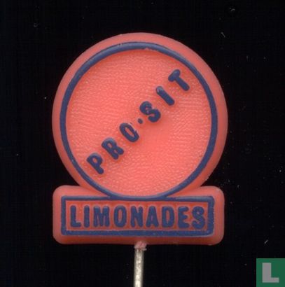 Pro-sit limonades [blauw op oranje]