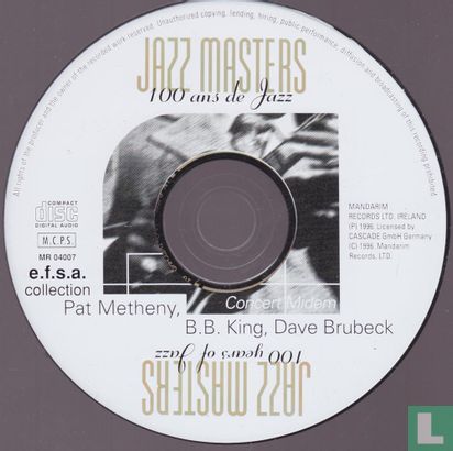 Jazz Masters Pat Metheny, B.B. King, Dave Brubeck Concert Midem - Afbeelding 3