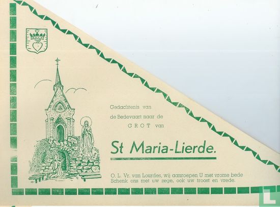 Lourdesgrot in Sint-Maria-Lierde