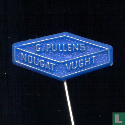 G.Pullens Nougat Vught [zilver op blauw]