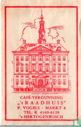 Café Vergunning " 't Raadhuis"  - Afbeelding 1