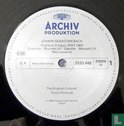 Johann Sebastian Bach: Overture BWV 1069 . Brandenburg concerto No.5 BWV 1050 - Afbeelding 3