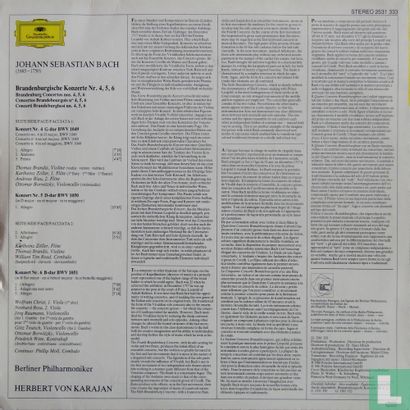 Johann Sebastian Bach: Brandenburgische Konzerte 4-5-6 - Afbeelding 2