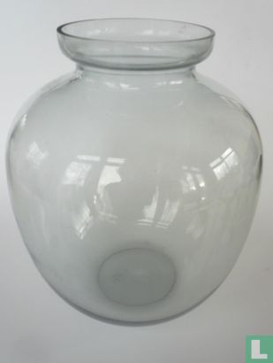 Balustervormige glazen vaas
