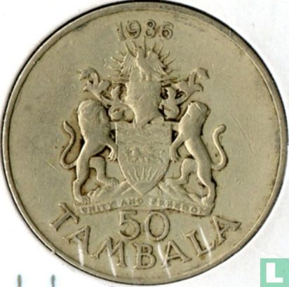 Malawi 50 tambala 1986 - Image 1