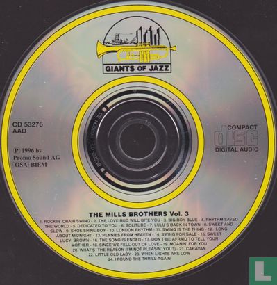 The Mills Brothers Vol. 3 featuring Ella Fitzgerald  - Bild 3