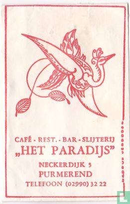 Café Rest. Bar Slijterij "Het Paradijs"    - Image 1