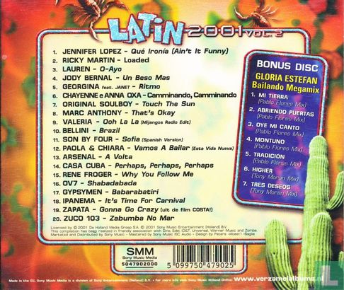 Latin 2001 Vol 2 - Image 2