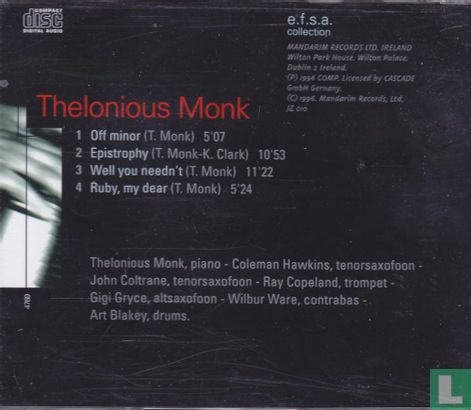 Jazz Masters Thelonious Monk - Image 2