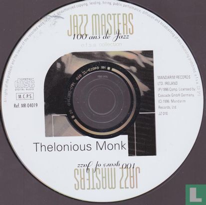 Jazz Masters Thelonious Monk - Image 3