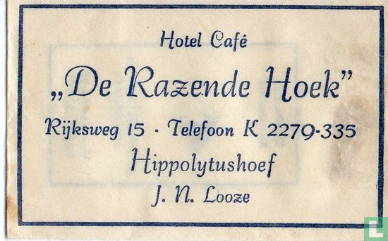 Hotel Café "De Razende Hoek" - Afbeelding 1