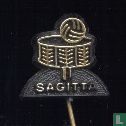 Sagitta [goud op zwart]