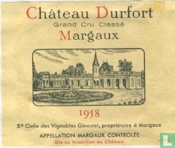 Durfort-Vivens 1953, 2e Cru Classe