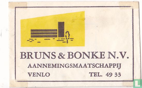 Bruns & Bonke N.V. Aannemingsmaatschappij - Afbeelding 1