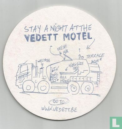 Stay a night at the Vedett Motel / Extra Vedett Blond - Afbeelding 1
