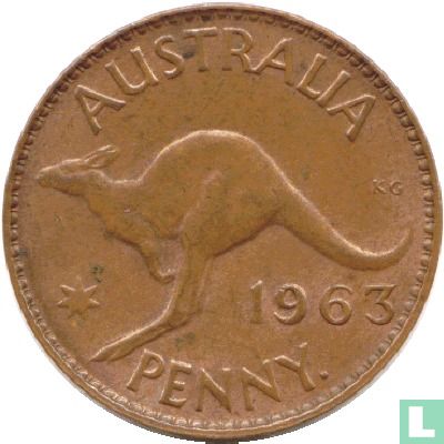 Australia 1 penny 1963 - Image 1