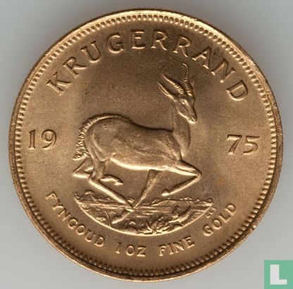 Zuid-Afrika 1 krugerrand 1975 - Afbeelding 1