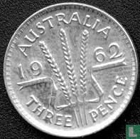 Australien 3 Pence 1962 - Bild 1