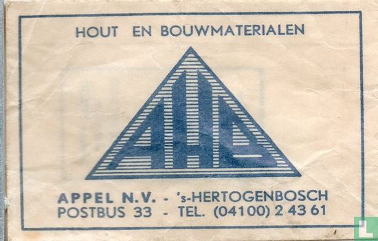 AHB - Hout en Bouwmaterialen Appel N.V. - Bild 1