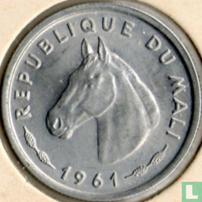 Mali 10 francs 1961 - Image 1
