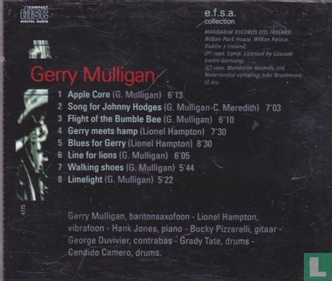 Jazz Masters Gerry Mulligan - Afbeelding 2