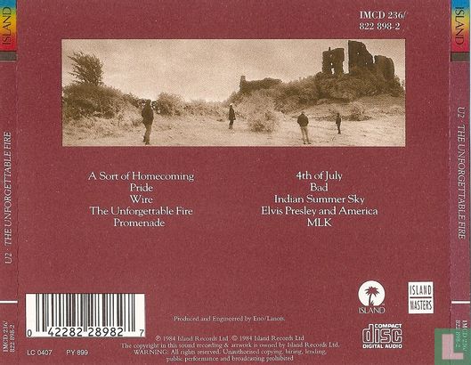 The Unforgettable Fire - Afbeelding 2