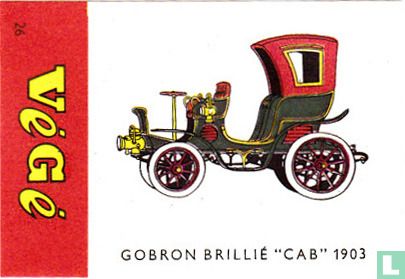 Gobron Brillié "Cab" 1903 - Afbeelding 1