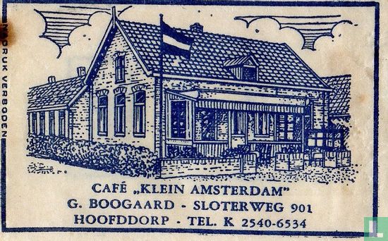 Café "Klein Amsterdam" - Afbeelding 1