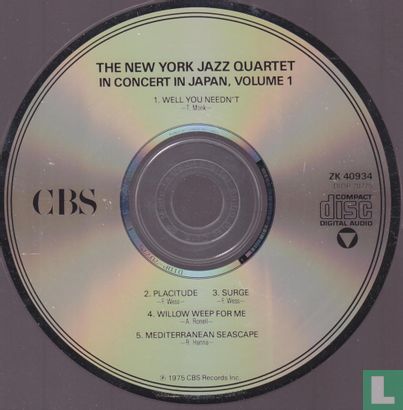 The New York Jazz Quartet in concert in Japan, Volume one1  - Afbeelding 3