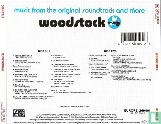 Woodstock - Music from the Original Soundtrack and More - Afbeelding 2