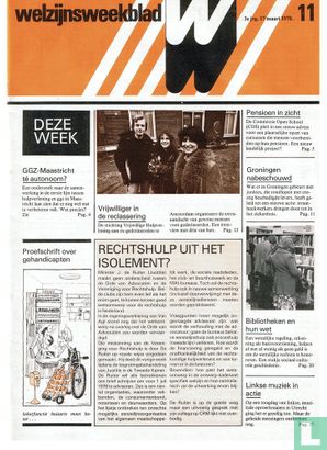 Welzijnsweekblad 11 - Bild 1