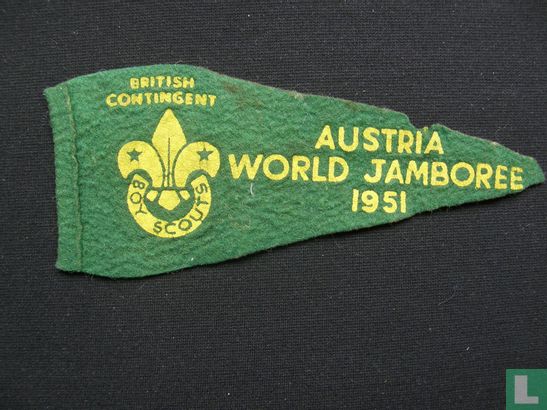 Britsh contingent World Jamboree