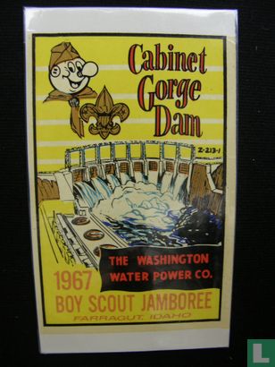 1967 Boy Scout Jamboree - Cabinet George Dam