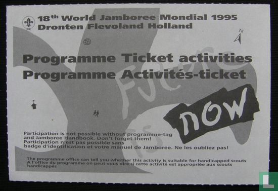 Programm Ticket Activities 18th World Jamboree