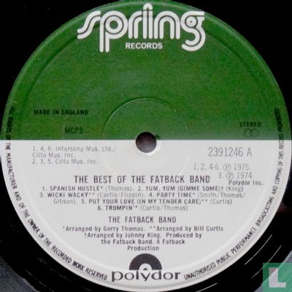 The Best of The Fatback Band - Image 3