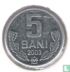 Moldavie 5 bani 2003 - Image 1