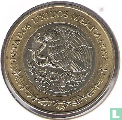 Mexico 10 peso 2001 - Afbeelding 2