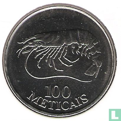 Mosambik 100 Meticais 1994 - Bild 2