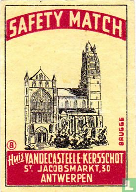 kerk Brugge -  Sint-Salvatorskathedraal